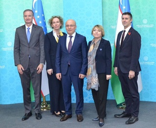 Фуркат Сидиков провел встречу с постоянными представителями Великобритании, Германии, Франции и США при ОБСЕ