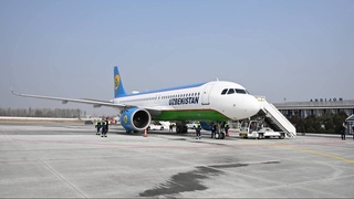 В аэропорту Андижана завершен первый этап реконструкции аэродрома