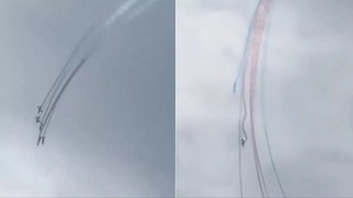 Францияда иккита ҳарбий самолёт тўқнашиб кетди