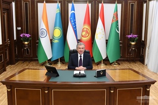 President of Uzbekistan takes part in India – Central Asia Summit