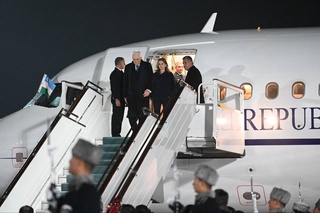 Италия Президенти Сержо Маттарелла Тошкентга келди