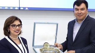 Миср элчиси «Ипак йўли» университетига ташриф буюрди