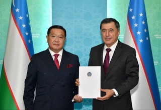 Владимир Норов принял вновь назначенного Чрезвычайного и Полномочного Посла Монголии