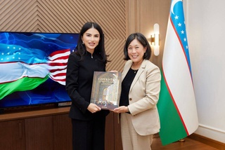 Саида Мирзиёева провела встречу с торговым представителем США