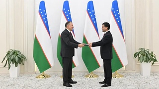 O‘zbekiston TIV rahbari Qozog‘istonning yangi elchisidan ishonch yorliqlari nusxalarini qabul qildi