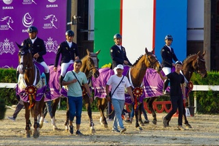 Узбекские всадники одержали победу в Евразийской лиге Кубка мира по конкуру