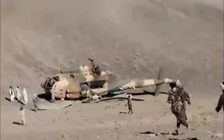 Afg'onistonda bortida vazir va hokim bo'lgan vertolyot halokatga uchradi