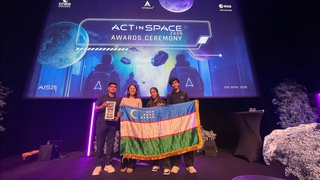 Узбекистан занял 2-е место на международном космическом хакатоне Act In Space