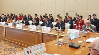 Делегация Олий Мажлиса приняла участие в международной конференции в Ашхабаде