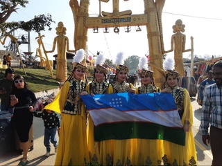 На международном фестивале в Индии демонстрируется туристический и ремесленный потенциал Узбекистана