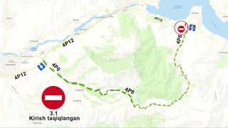 Dam olish kunlarida Boʻstonliqdagi togʻli hududlarda avtomobillar harakati bir tomonlama tashkil etiladi