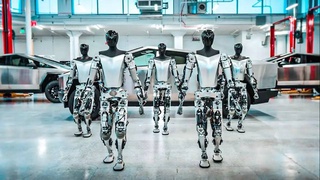 Дар заводҳои Tesla ҳазорҳо роботҳои одамшакл пайдо мешаванд