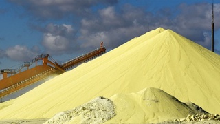 Олтинга айланаётган олтингугурт