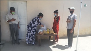 Касбилик эҳтиёжманд оилалар ҳолидан хабар олинди