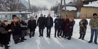 Pskom oilaviy shifokorlik punktiga “yo'ltanlamas” tez tibbiy yordam mashinasi ajratildi