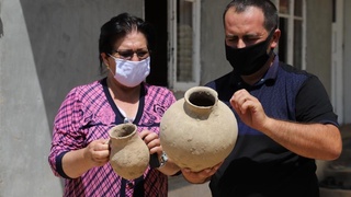 Toshkent viloyatida hovlidan qadimiy qabr topildi