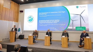 В Узбекистане стартовал эксперимент по предотвращению столкновений птиц с ЛЭП