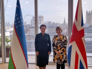 Танзила Нарбаева Ұлыбританияның Әйел-қыздар істері бойынша министрімен кездесті