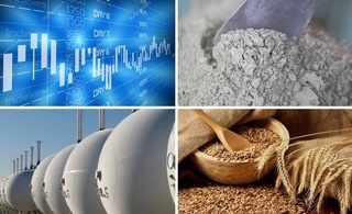 На Узбекской республиканской товарно-сырьевой бирже снизились цены на цемент, сжиженный газ и пшеницу