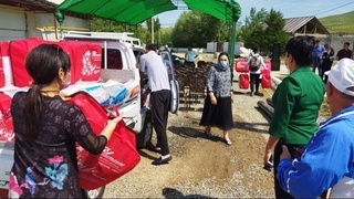 В Андижанской области оказана помощь домам, пострадавшим от ливней