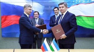 RF bilan temir yo‘l transporti sohasida hamkorlik yo‘nalishlari ko‘rib chiqildi