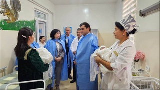 In Uzbekistan, doctors performed a unique operation to separate conjoined twins