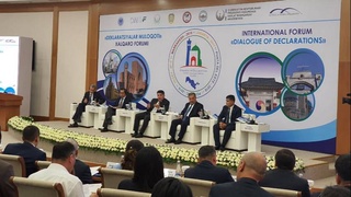 The international forum "Dialogue of Declarations" has started its work in Tashkent