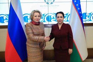 Раиси Сенати Олий Маҷлис дар доираи Ассамблея як қатор мулоқотҳои дуҷониба анҷом дод