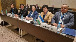 Делегация Олий Мажлиса приняла участие в международной конференции, прошедшей в Баку