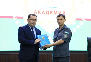 IIV akademiyasi jamoasi bilan Taraqqiyot strategiyasining mazmun-mohiyati muhokama qilindi