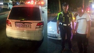 Подозреваемый в угоне задержан по горячим следам