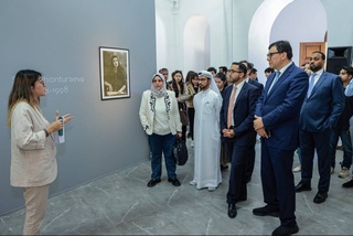 The UAE delegation took part in the opening ceremony of the exhibition "Samarkand - the cradle of the National Drama Theater"