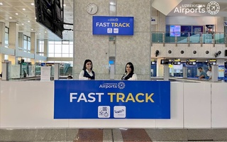 “Тошкент” халқаро аэропортида "Фаст Траcк" хизмати ишга туширилди