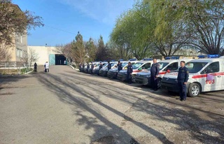 Тағы 10 ескі жедел жәрдем көлігі жаңасына ауыстырылды