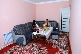 Фарғонада Миллий гвардия ҳарбий хизматчиларига янги хизмат уйлари топширилди