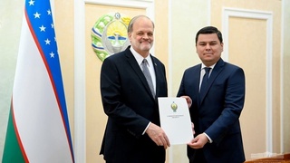 Шерзод Асадов встретился с Координатором проектов ОБСЕ в Узбекистане