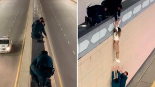 В Ташкенте спасли 21-летнюю девушку, пытавшуюся спрыгнуть с моста