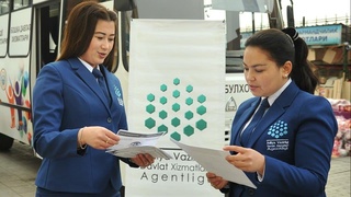 «Өзіміз келдік» акциясы халық көп шоғырланған жерлерде мобильді мемлекеттік қызметтер көрсетіледі