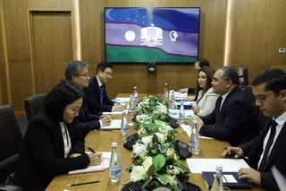 Министр инновационного развития встретился с Послом Республики Корея Ким Хи Санг