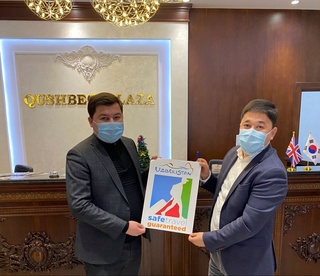 “Uzbekistan. Safe travel GUARANTEED” тизими бўйича илк меҳмонхонага сертификат берилди
