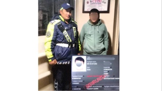 Toshkentda YPX inspektori tomonidan qidiruvda boʻlgan shaxs ushlandi