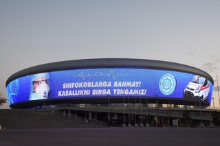 В Ташкенте прошла акция в поддержку врачей Узбекистана