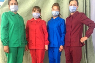 Свердловcк вилояти буюртмаси асосида Наманганда тикилган либослар етказиб берилди