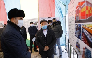 Наманганда “Нурафшон” кичик саноат зонасига тамал тоши қўйилди