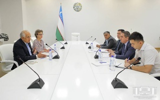 В хокимияте Ташкента состоялась встреча с руководством Альянса за восстановление культурного наследия (США)