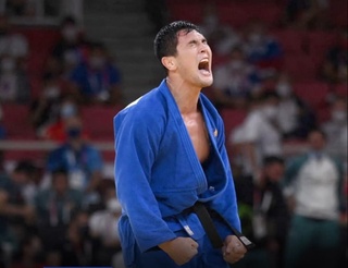 Дзюдошы Давлат Бобонов қола медалін жеңіп алды