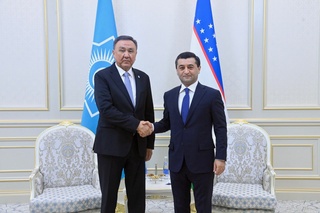 Baxtiyor Saidov Turkiy davlatlar tashkiloti Bosh kotibi bilan uchrashdi