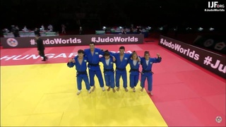 Наши дзюдоисты впервые стали призерами на Чемпионате мира в командном направлении