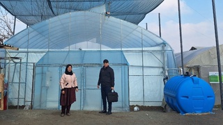 Женщинам-фермерам переданы высокотехнологичные теплицы для производства рассады