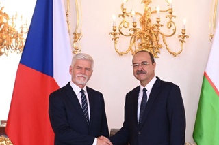 Абдулла Арипов Чехия Президенти Петр Павел билан учрашди